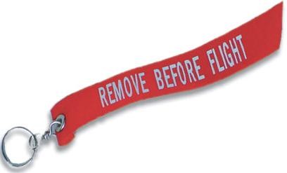 Keychain - Remove Before Flight