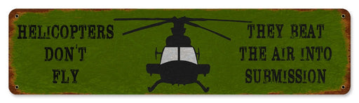 Sign - Helicopters Beat the Air