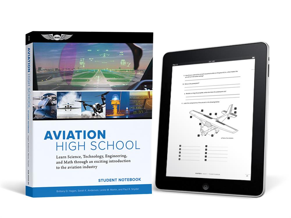 Aviation Notebook Inside ASA Aviation High School Student Notebook (eBundle) — The Pilot Supply