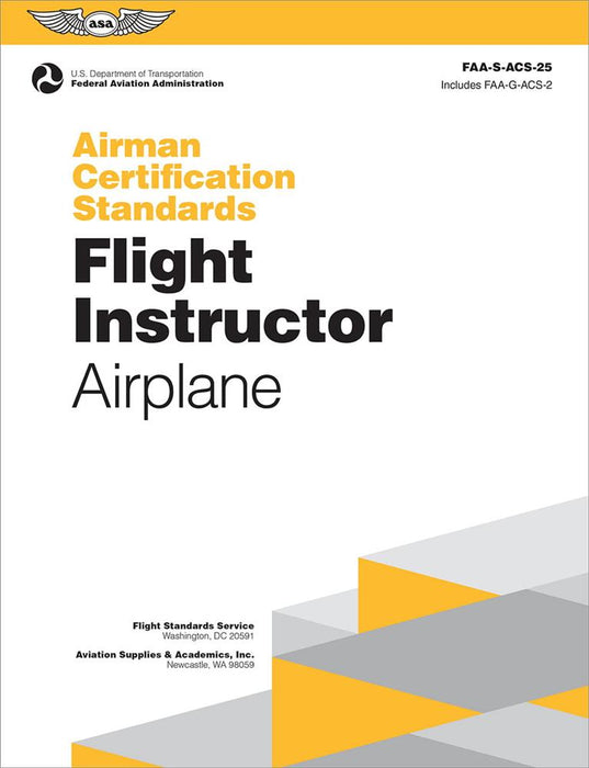 ASA ACS Flight Instructor Airplane