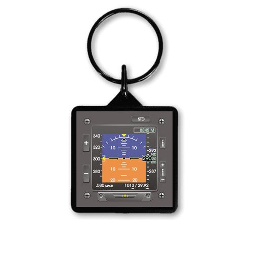 1.5" Square EFIS Keychain