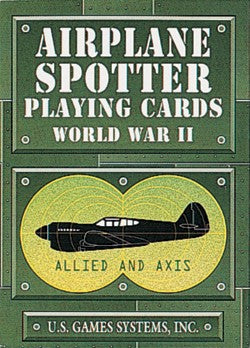 WWII Spotter Airplane Playing Cards