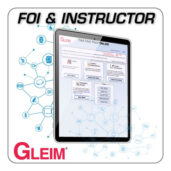 Gleim FAA Test Prep Online - Flight/Ground Instructor