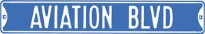 Aviation Blvd Magnet