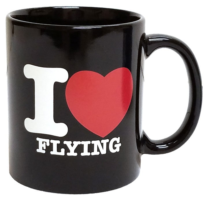 Coffee Mug - I Love Flying