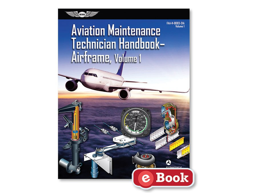 ASA AMT Airframe Vol. 1 Handbook (eBook)
