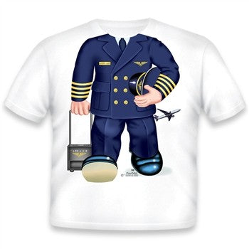 Toddler Tee Shirt - Airline Pilot