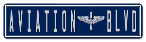 Sign - Aviation Blvd - 20" x 5"