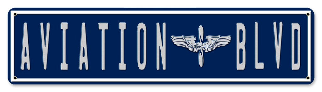 Sign - Aviation Blvd - 20" x 5"