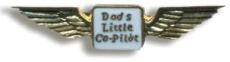 Dad's Co-Pilot Pin