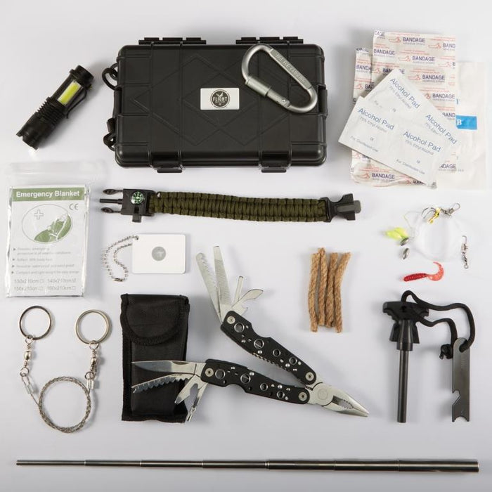 survival gear kit Flight Outfitters Bush Pilot Survival Kit