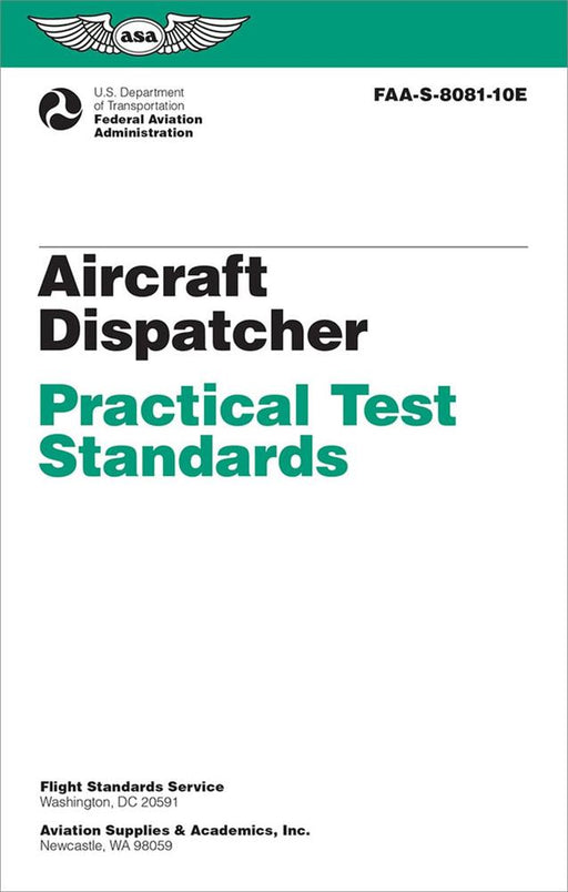 ASA Practical Test Standards - Aircraft Dispatcher