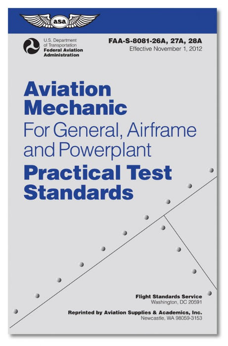 ASA AMT Practical Test Standards