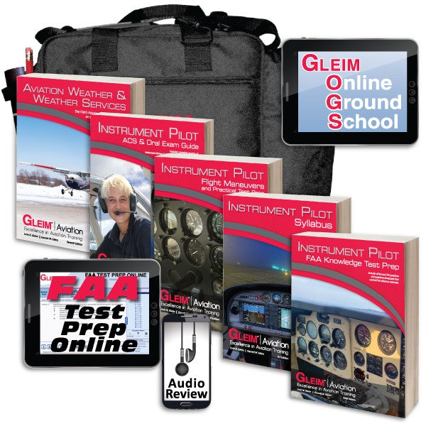 Gleim Deluxe Instrument Pilot Kit with Audio Review