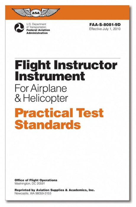 ASA Flight Instructor Instrument