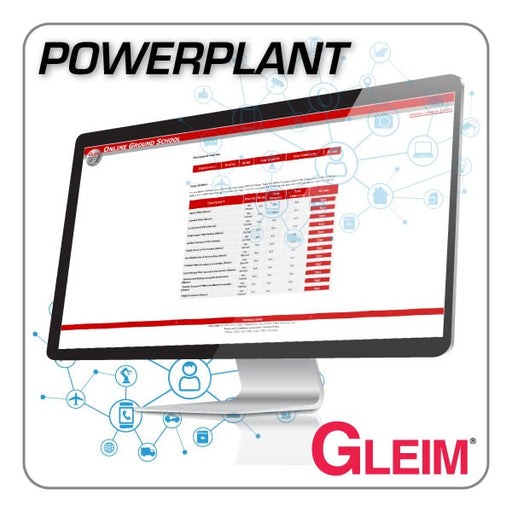 Gleim AMT Test Prep: Powerplant