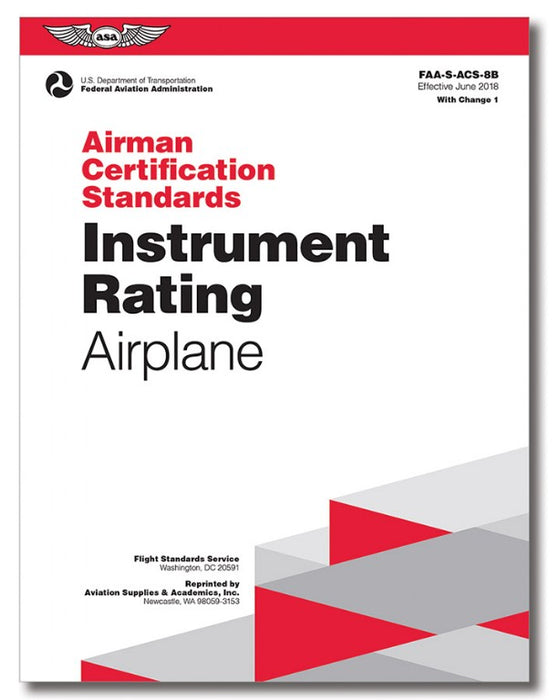 ASA Instrument Rating - Airplane