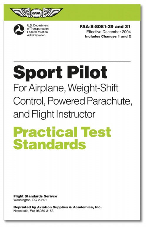 ASA Sport Pilot Practical Test Standards