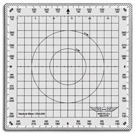 ASA Square Aviation Plotter