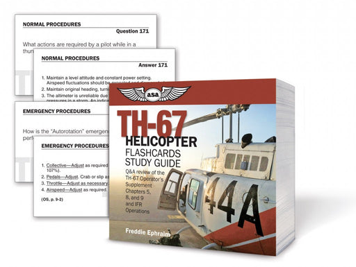 ASA TH-67 Helicopter Flashcards Study Guide